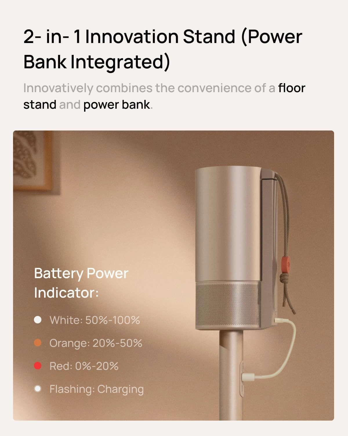 XGIMI MoGo 3 Pro and PowerBase Stand Bundle