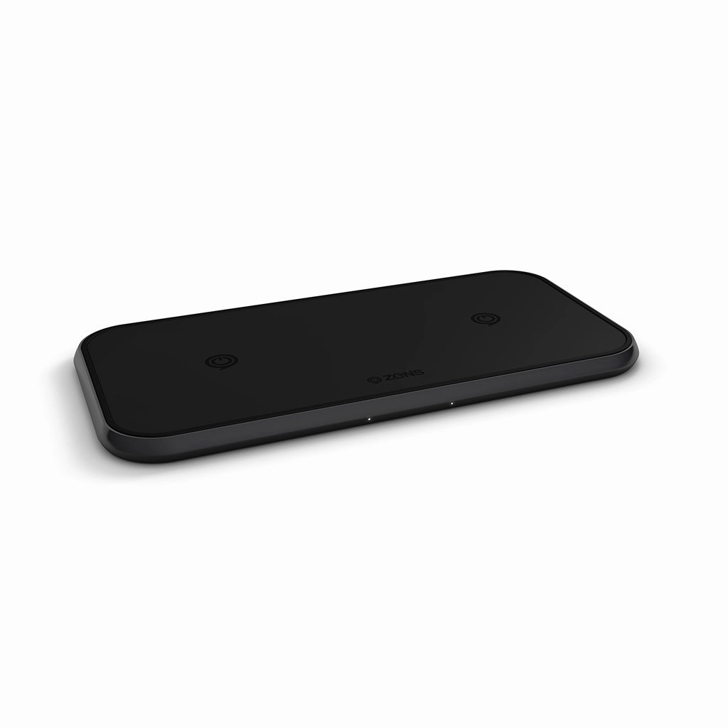 ZENS Aluminium Dual Wireless Charger 10W